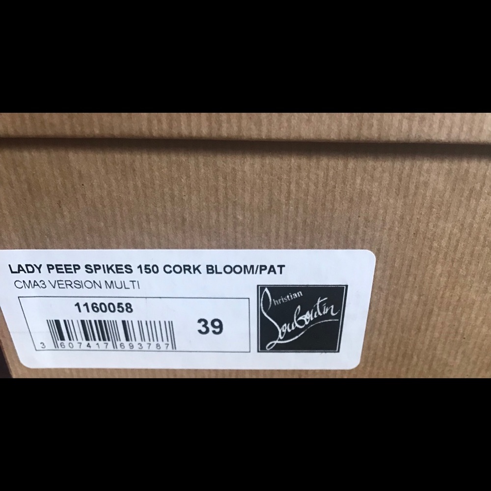 ‼️Flash Sale‼️ Christian Louboutin Lady Peep Spike - Picture 8 of 8